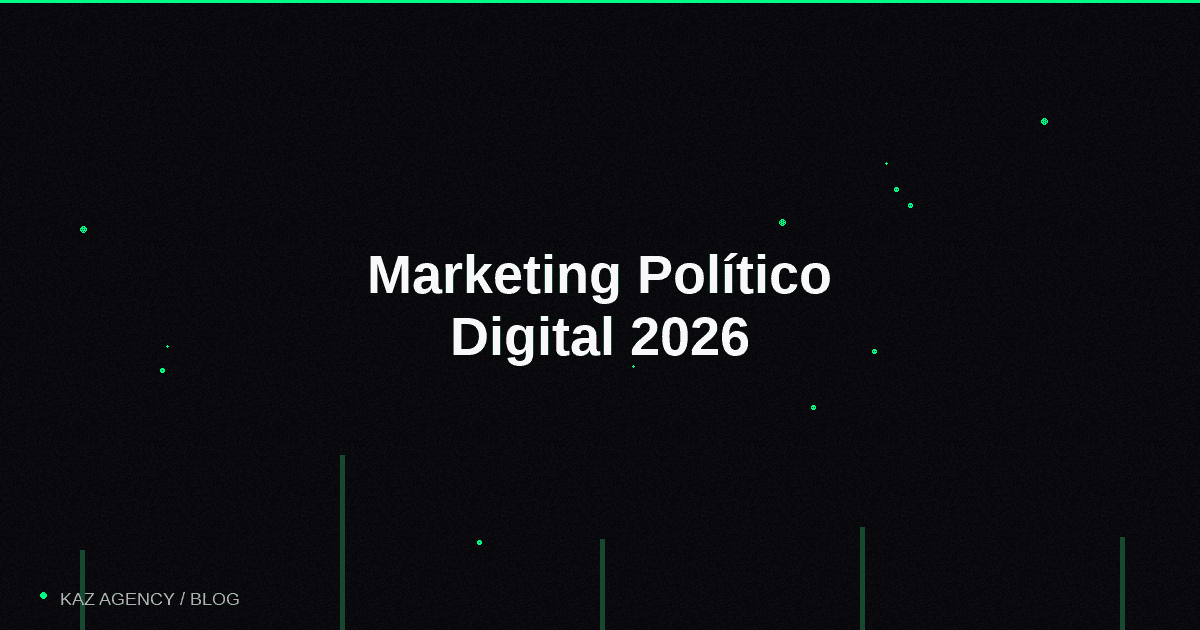 Imagem de capa do artigo: Digital Political Marketing in 2026: The Definitive Guide for Candidates