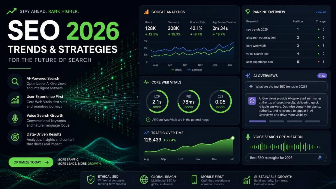 Imagem de capa do artigo: SEO 2026: The Trends That Will Change Ranking