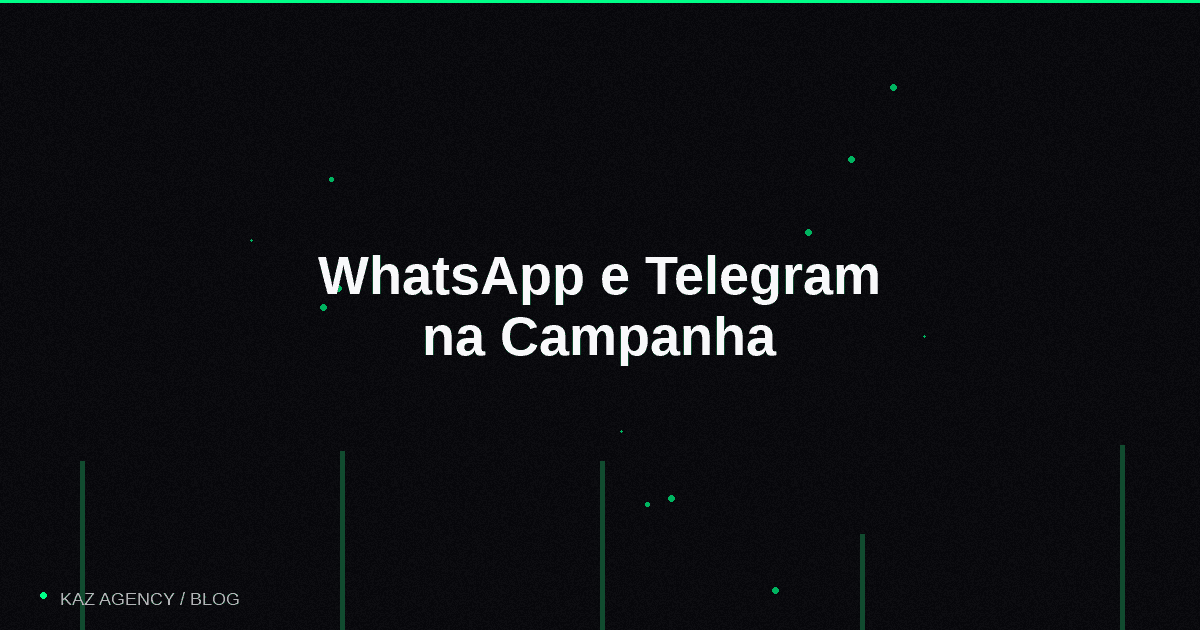 Imagem de capa do artigo: WhatsApp and Telegram in the Campaign: How to Build Voting Elector Communities Imagem de capa do artigo: WhatsApp and Telegram in the Campaign: How to Build Voting Elector Communities
