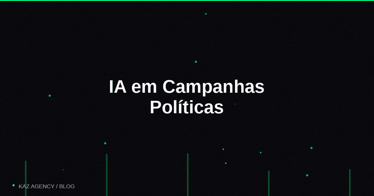 Imagem de capa do artigo: Artificial Intelligence in Political Campaigns: From Data Analysis to Automated Service Imagem de capa do artigo: Artificial Intelligence in Political Campaigns: From Data Analysis to Automated Service