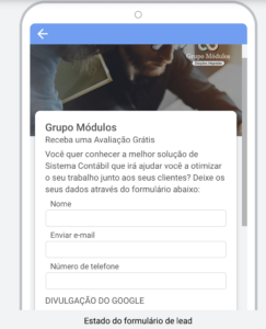 Lead Ads Extension Form from Google Ads