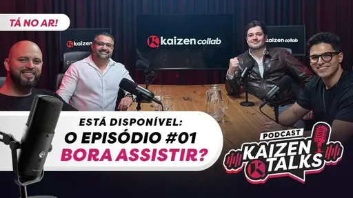 Imagem de capa do artigo: Kaizen Talks Episode 1 — How AI Is Redefining Business, Marketing, and People