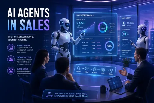 Imagem de capa do artigo: AI Agents in Sales: What They Are and How to Use Them in Your Company