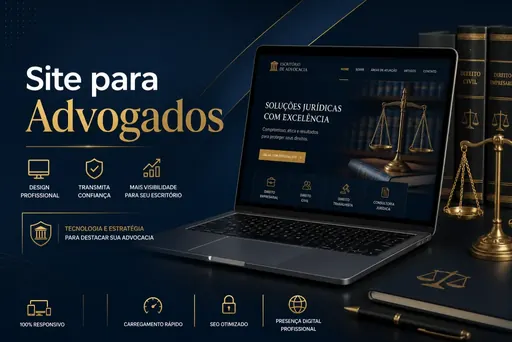 Imagem de capa do artigo: How to Create a Website for a Law Firm: Complete Guide