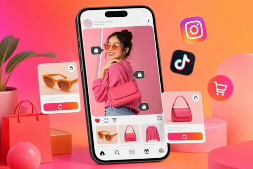 Imagem de capa do artigo: Social Commerce 2026: How to Sell Directly on Social Media Without a Website Imagem de capa do artigo: Social Commerce 2026: How to Sell Directly on Social Media Without a Website
